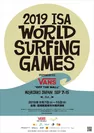 2019 ISA World Surfing Games Presented by VANS　ポスター