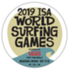 2019 ISAワールドサーフィンゲームス実行委員会のロゴ