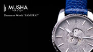 刃物から生まれる機械式腕時計「SAMURAI」がMakuakeにて予約販売開始！