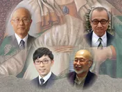 講師陣(左上：小友聡、中央左：吉田新、中央右：阿部包、右上浅野淳博)