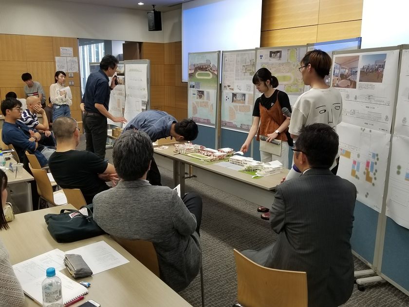 生田図書館Gallery ZERO特別展示　
「計画・設計スタジオワークス展　2019 SUMMER」
７月２５日～９月１０日、生田キャンパスにて開催中