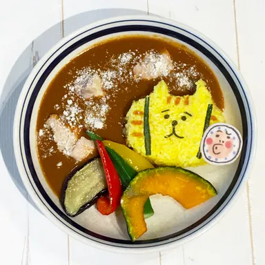 ごろごろにゃんすけの夏野菜チキンカレー