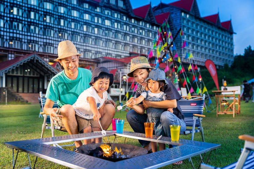 35種類のアクティビティと体験型イベントで充実の夏旅。
ホテルグリーンプラザ白馬『コルチナワンダーヴィレッジ』