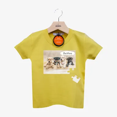 いぬ(A)Tシャツ(バナナイエロー)