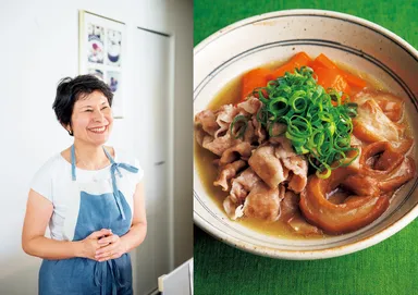 藤野嘉子さん：【賢い定番/豚肉と車麩の含め煮】