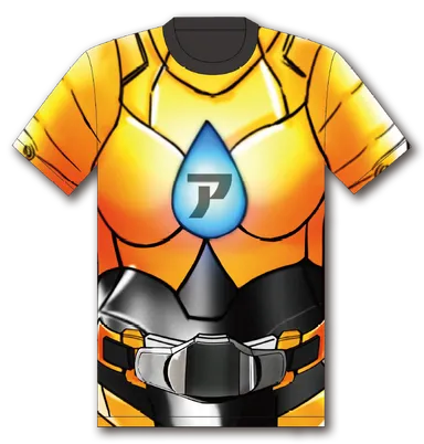 瞬間変身Tシャツ(制作中イメージ)