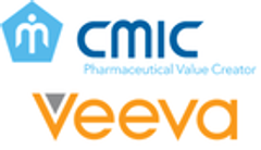 シミックホールディングス株式会社、Veeva Japan株式会社のロゴ