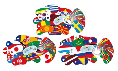 世界198の国旗が集合！