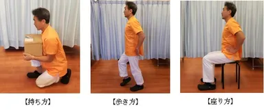 持ち方・歩き方・座り方