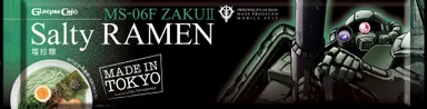 MS-06F ZAKU II Salty RAMEN