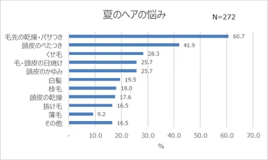 グラフ1_夏のヘアの悩み