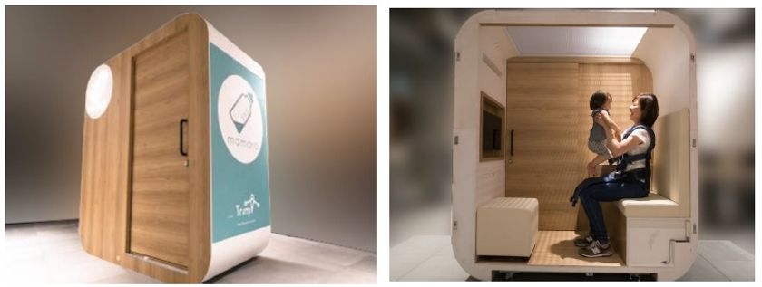 近鉄奈良駅に、完全個室型のベビーケアルームを試験設置します
～駅の環境整備に向けて授乳スペース利用を調査～