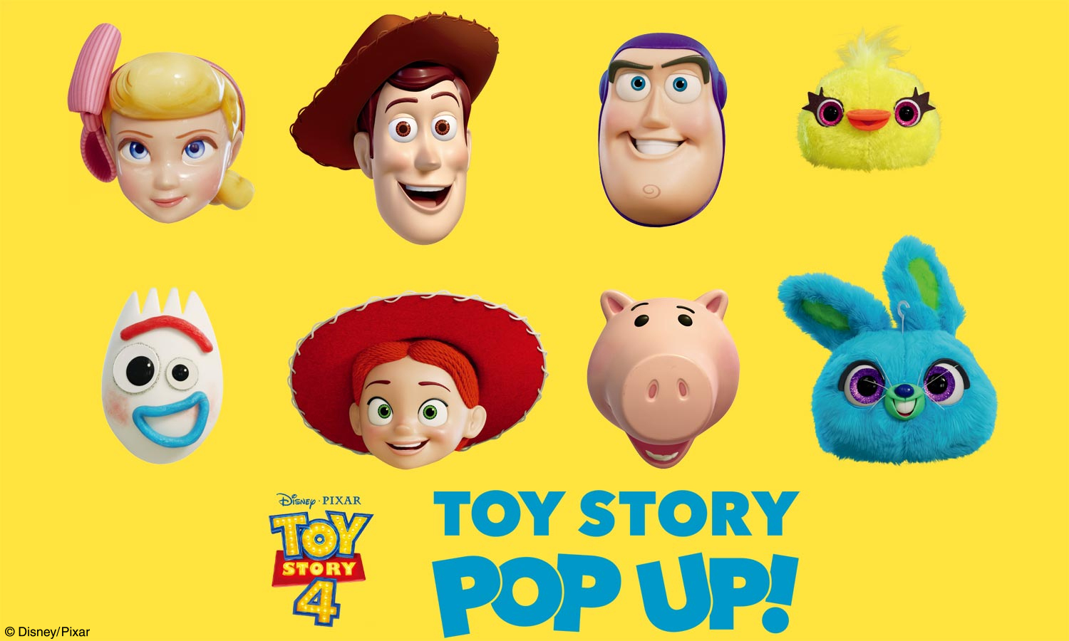 トイストーリー4 マグネット 2枚セット Disney Pixar Story Toy ギグル ジェシー ディズニー ピクサー 当店限定販売 2枚セット
