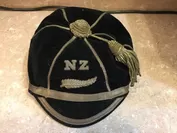 ニュージーランドラグビー博物館からの展示品(代表キャップ(本物))