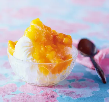 マンゴーかき氷