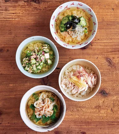 「水だし」でひんやりだしかけご飯