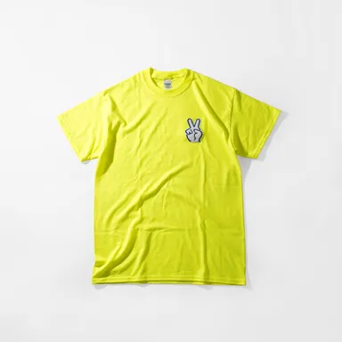 Victory Wappen Tee neon yellow