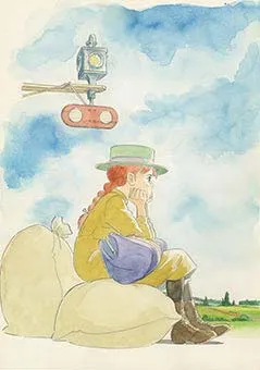 「赤毛のアン」LDボックス用イラスト 1992年 (C) NIPPON　ANIMATION　CO.,LTD.