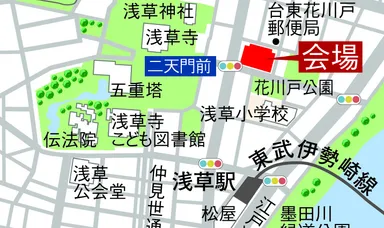 開催会場MAP