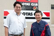 LF1級認定取得を推進した上田 直樹副社長(写真左)と加藤 雅照工場長