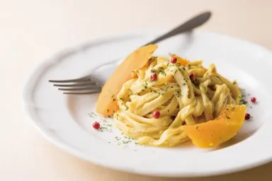 かぼちゃのクリームパスタ（ランチ限定）
