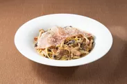 3種きのこと生ハムのスパゲッティ ～山形県産舟形マッシュルームソース