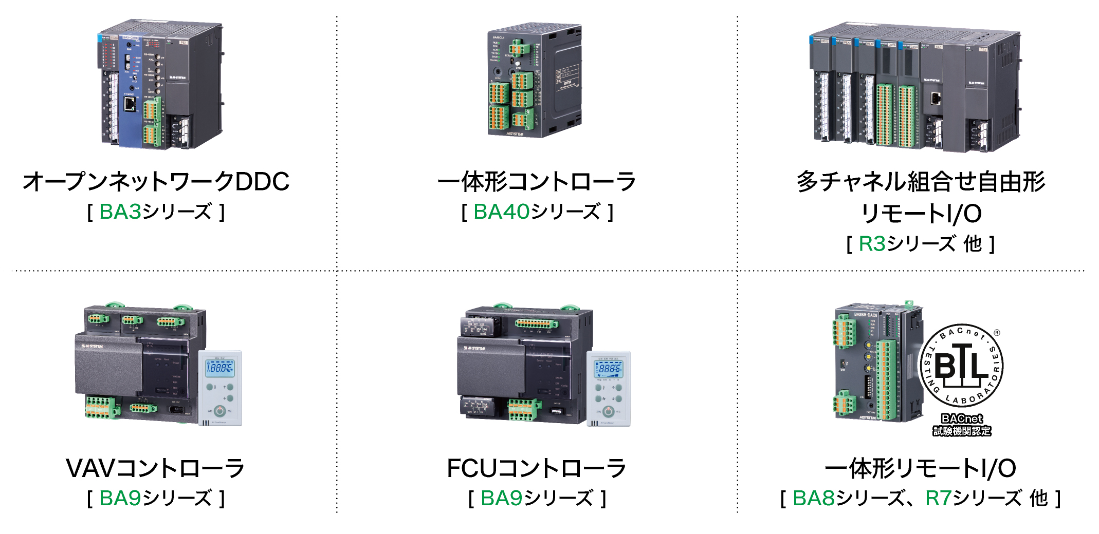 オープンネットワークに対応したBA(ビルディングオートメーション)用のI/Oカードと一体形入出力ユニットが登場｜株式会社エム・システム技研の