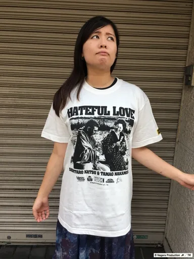 勝新太郎・中村玉緒「HATEFUL LOVE 2」2019 (夫婦善哉バニラホワイト)