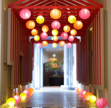 【ロテルド比叡】燈花会_廊下1