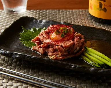 大トロ牛刺し1,290円