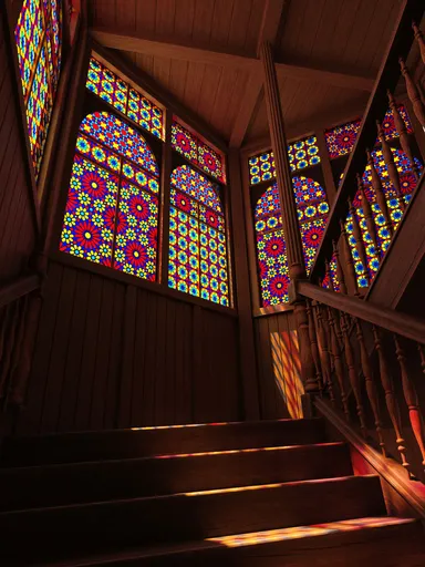 プリントガラスフィルム【フルカラー】使用イメージ