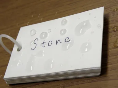 お風呂場でも勉強！