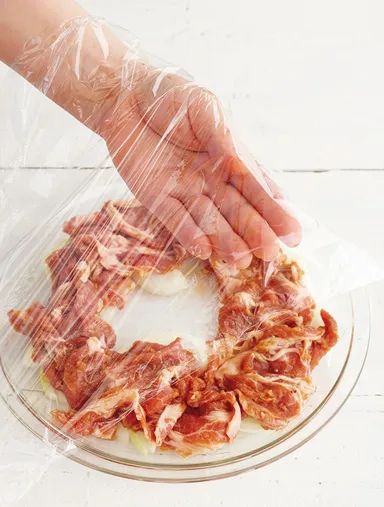 豚肉のしょうが焼き 3