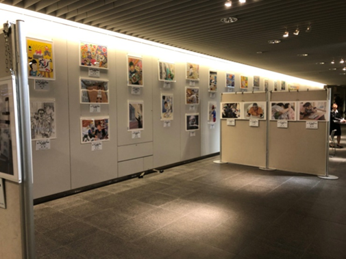 平成30年度の展示風景(札幌会場)