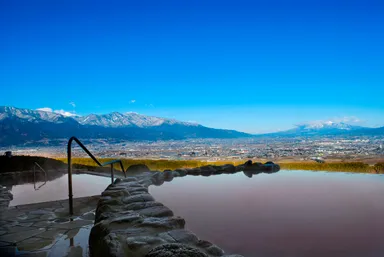 みたまの湯冬の朝