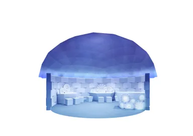 【トマム】氷のSweets Shop 内観イメージ