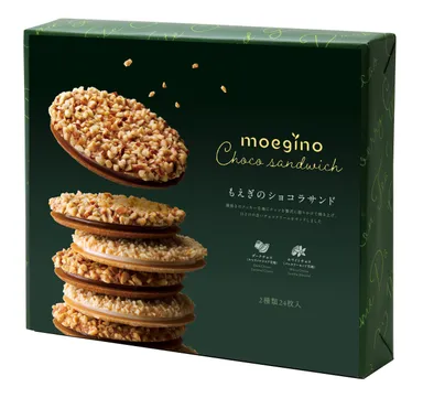 もえぎのショコラサンド24枚入