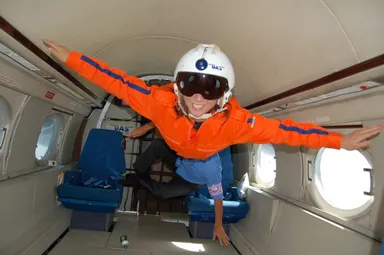 無重力簡易実験1