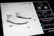 3Dスキャンされた足のデータサンプル