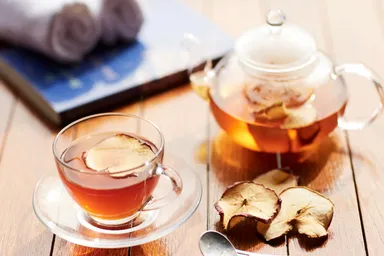 【星のや軽井沢】寒干美人滞在・干し林檎ティー