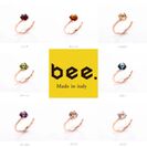 カラーセラピー ジュエリー「bee」より、色彩心理学・カラーセラピーにもとづいた【カラーストーンリング「bee」リング】を発売