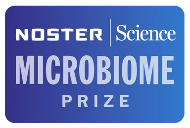 「NOSTER & Science Microbiome Prize」ロゴ