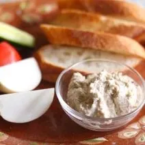 マッシュルームと豆腐のディップ