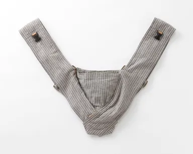 抱っこひも　ピンストライプ