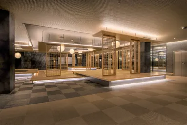 休憩スペース「だんだん」