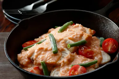 メカジキのソテー アンショワソース