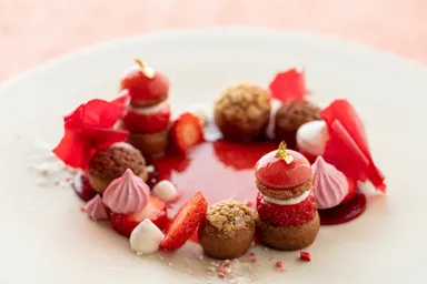 【星野エリア】軽井沢ホテルブレストンコート デザートコース「エピソード・ド・ノエル」