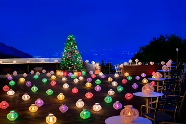 【ロテルド比叡】クリスマス_五光のイルミネーション2