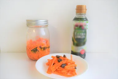 ニンジンのエクストラバージンオリーブオイル漬け