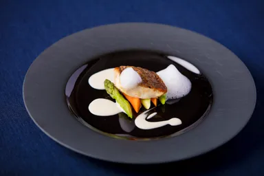 【トマム】雪ディナー 淡雪と魚料理